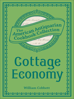 cover image of Cottage Economy